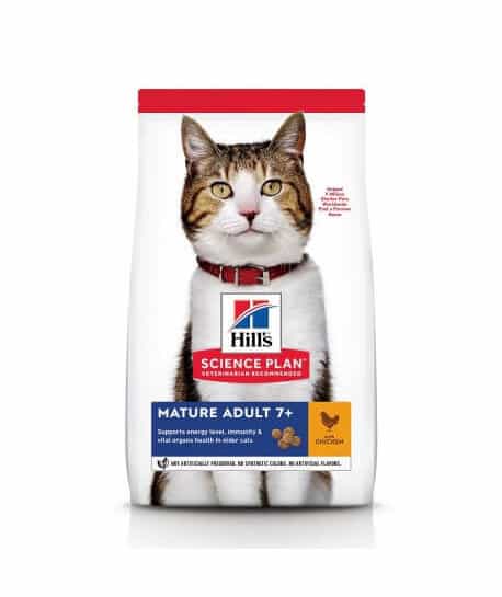 Chat Mature Adult 7+ Poulet