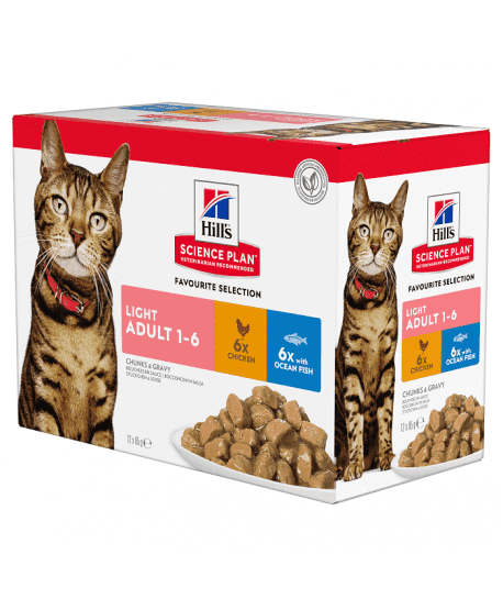 Chat Adult Light Pack Mixte Sachet repas