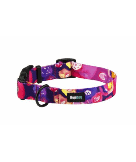 Collier Hop Dog Purple