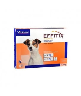 Effitix Spot On Petit Chien 4-10 kg