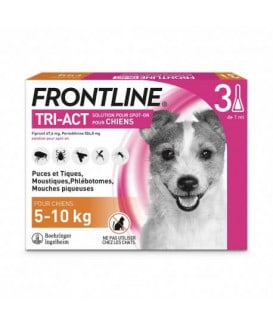 Frontline Tri-Act S Chien 5-10 kg
