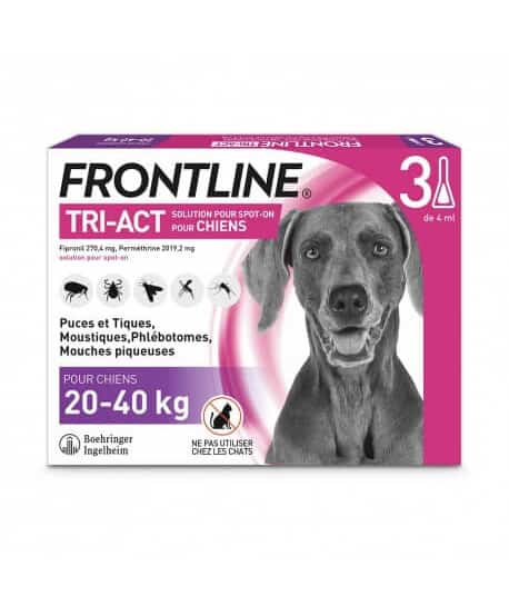 Frontline Tri-Act L Chien 20-40 kg