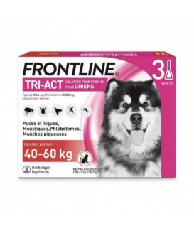Frontline Tri-Act XL Chien 40-60 kg