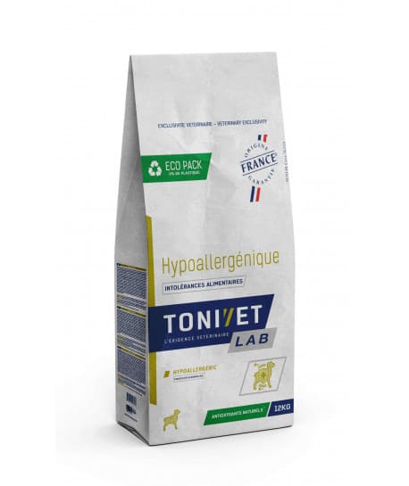 Tonivet Chien Hypoallergénique intolérance alimentaire