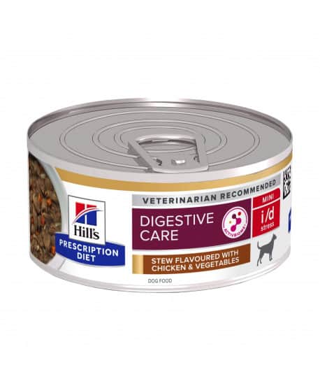 Chien I/D Digestive Stress Mini Mijotés Poulet/Légumes