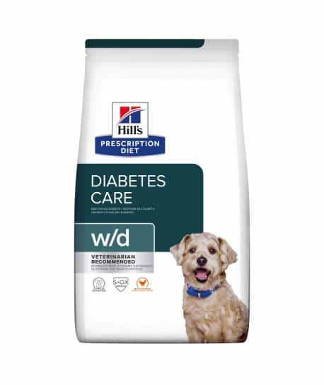 Chien W/D Diabetes Poulet