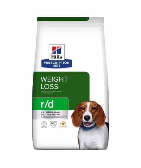 Chien R/D Weight Poulet