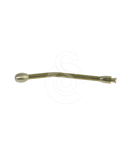 Canule de drogage embout luer lock en laiton Génia