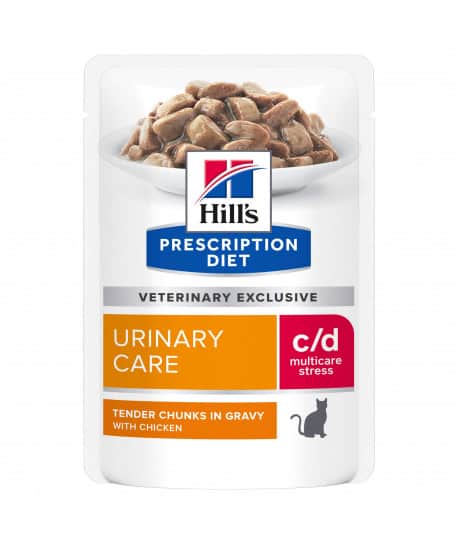 Chat C/D Urinary Stress Poulet Sachet repas