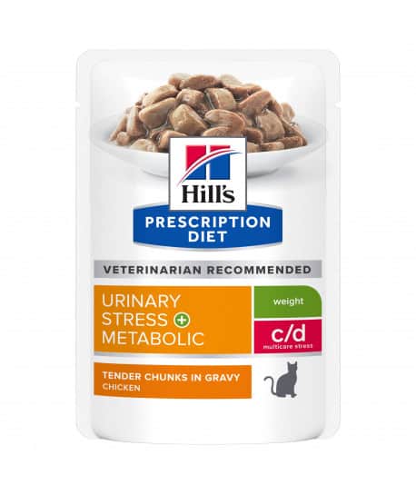 Chat C/D Urinary Stress + Metabolic Sachet Repas