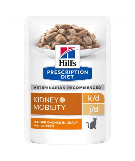 Chat K/D + Mobility Poulet Sachet Repas