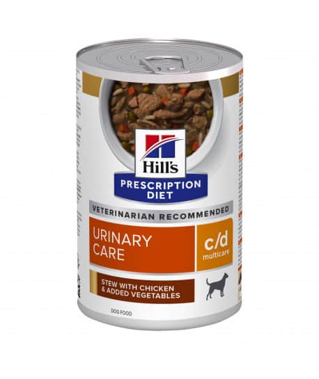 Chien C/D Urinary Multicare Mijotés Poulet & Légumes