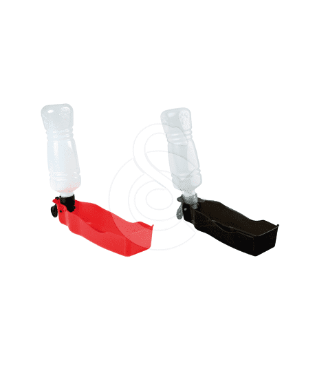 Bouteille de voyage avec bol à eau intégré