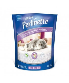 Litière absorbante Perlinette Chats Matures Suivi santé