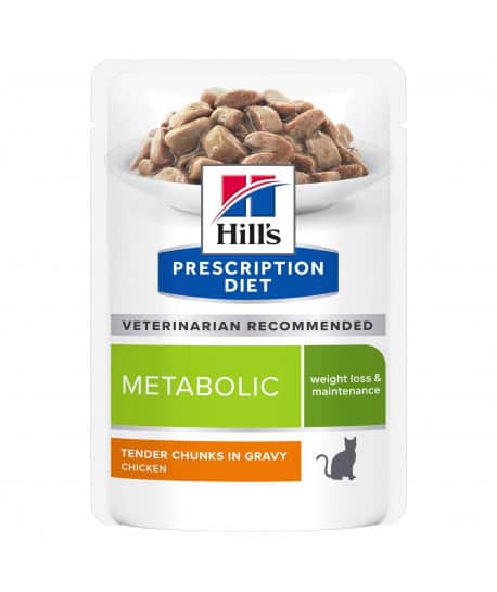 Chat Metabolic Poulet Sachet repas