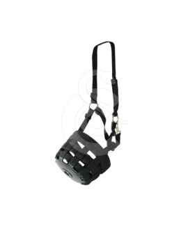 Muselière licol nylon pour équin