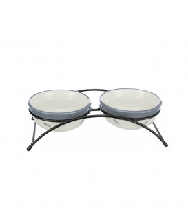 Gamelle double bol en céramique