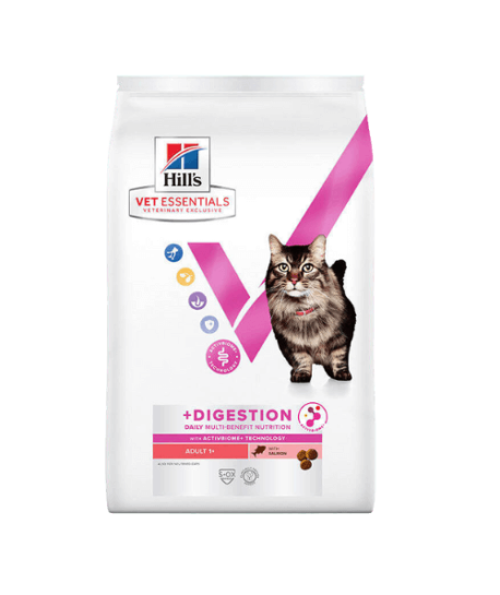 Chat Multi-Benefit + Digestion Adult 1+Saumon