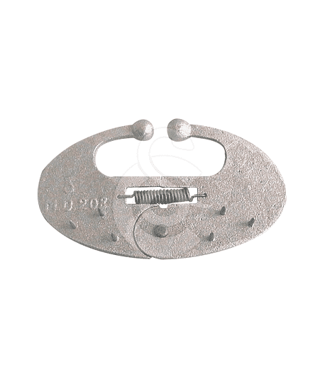 Anneau anti-tête à ressort