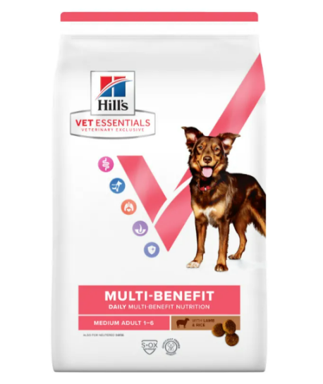 Chien Multi-Benefit Adult 1+ Medium Agneau/Riz