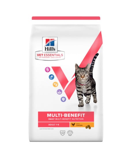 Chat Multi-Benefit Adult 1+ Poulet