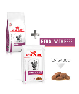 Pack Cat Renal + Sachets repas Bœuf