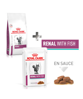Pack Cat Renal + Sachets Repas Poisson
