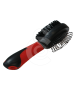 Brosse Perfect Care double : à picots métal et poils