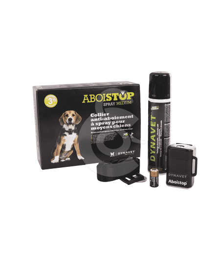 Collier anti-aboiement à spray Aboistop Medium