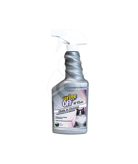 Urine Off Destructeur d'odeurs urine Chats et chatons