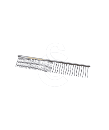 Peigne acier nickelé