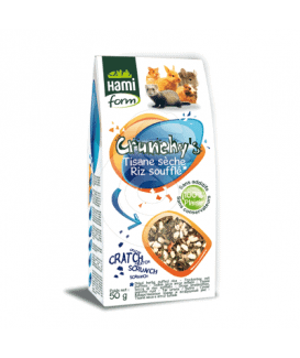 Friandises rongeurs tisanes sèches/riz soufflé