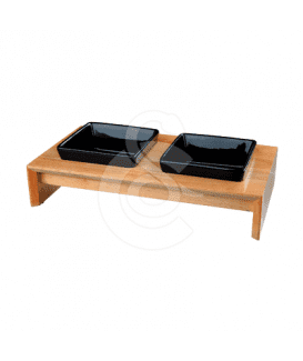 Gamelle double bol en céramique