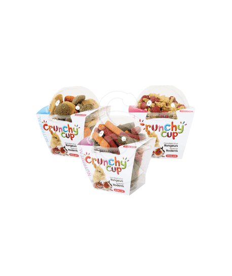 Friandise Crunchy Cup pour tous rongeurs