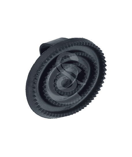 Etrille caoutchouc ovale