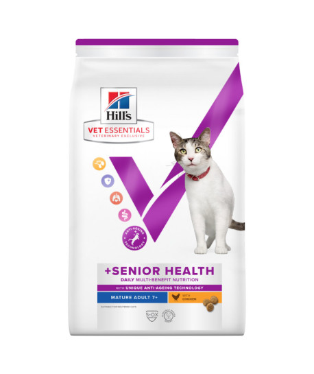 Chat Multi-Benefit + Senior Health Poulet