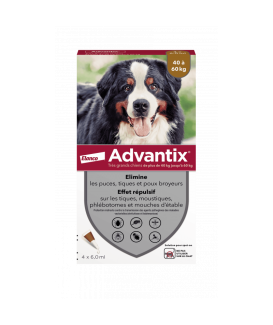 Advantix Tres Grand Chien 40-60 kg