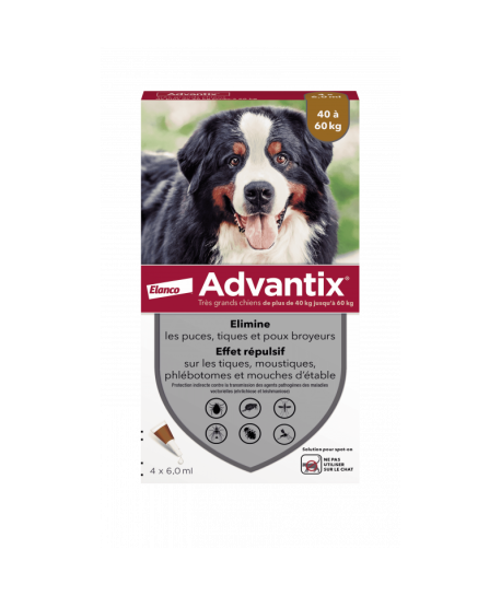 Advantix Tres Grand Chien 40-60 kg