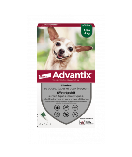 Advantix Très Petit Chien 1,5-4 kg