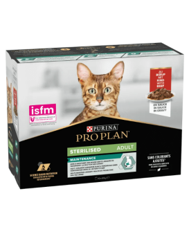 Pro Plan Cat Sterilised Maintenance Boeuf en Sauce