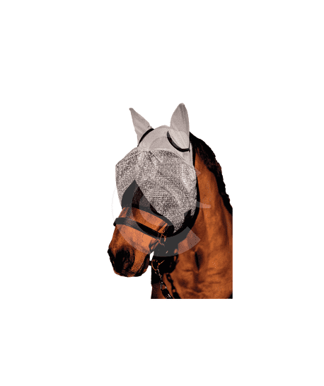 Masque de protection anti mouches pour chevaux