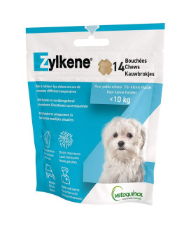 Zylkene Chews 75mg pour chien jusqu'&agrave; 10 kg