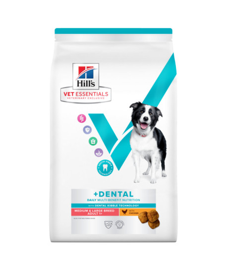 Chien Multi-Benefit+ Dental Adult1+ Medium & Large Poulet