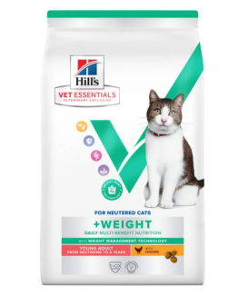 Chat Multi-Benefit + Weight Young Adult Poulet
