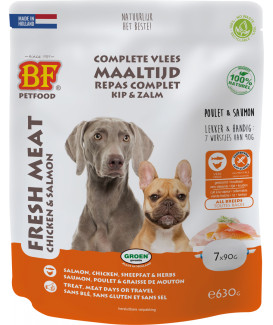 Aliment complet Poulet / Saumon Biofood