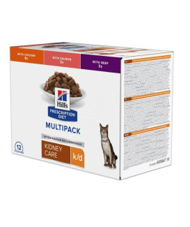 Chat k/d Kidney Pack Mixte