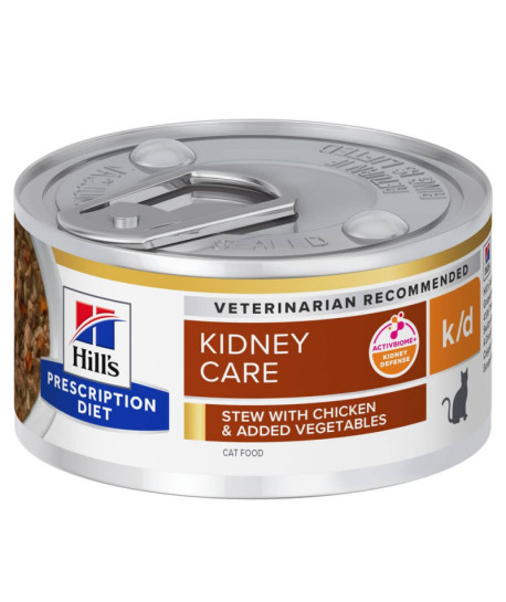 Chat K/D Kidney Mijotés Poulet/Légumes