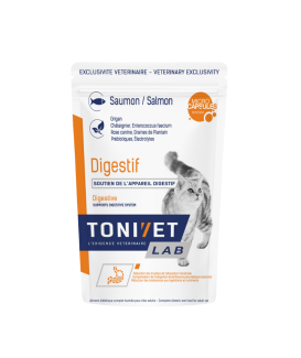 Tonivet Chat Digestif Saumon Sachet Repas