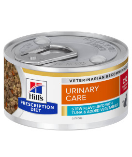 Chat c/d Urinary Stress Multicare Mijotés Thon