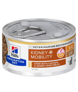 Chat k/d j/d Kidney + Mobility Mijotés Poulet/Légumes